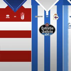 Descárgate gratis con As las camisetas de LaLiga 1|2|3