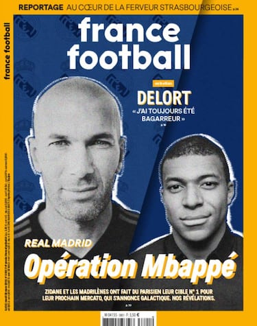 France Football: el Real Madrid ofrecer¨¢ 280M€ por Mbapp¨¦