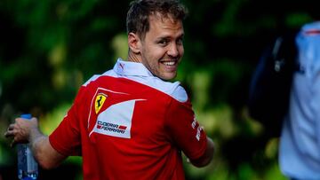 Sebastian Vettel, piloto de Ferrari.