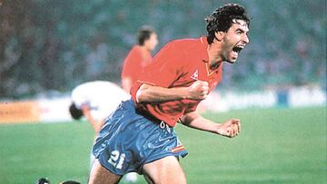 Míchel, ante Corea.