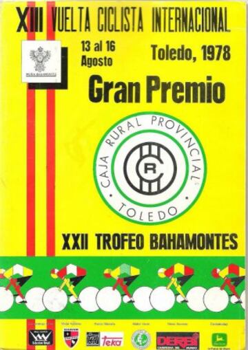 Cartel de la Vuelta a Toledo de 1978
