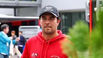 'Checo' Pérez en el GP de Japón.