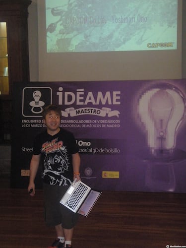 Yoshinori Ono: "Hacer un videojuego es un trabajo en equipo en el que hay que alcanzar un objetivo predeterminado"