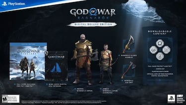 God of War Ragnarok shows its Jotnar, collector's and deluxe editions