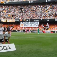 La grada de animación estará cerrada contra Las Palmas y Osasuna