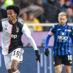Juventus remonta ante Atalanta con asistencia de Cuadrado