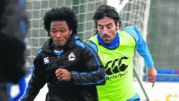 <b>EN EL AIRE. </b>De Guzman no tiene muy claro si seguirá en el Deportivo a partir del 30 de junio.