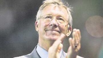 <b>PORTAVOZ. </b>Ferguson hizo ayer de portavoz del Manchester United en el homenaje a Best.