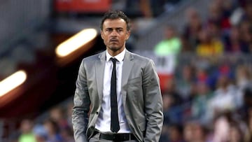 Luis Enrique: "El Madrid gana y nada que decir: felicitarles"