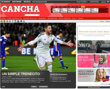 La Prensa alucina con la exhibición: "El Ciclón Madrid"