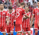 El Bayern, con la cabeza puesta en el Madrid, golea al Eintracht