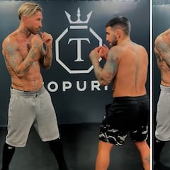 Sergio Ramos and Ilia Topuria’s explosive boxing training goes viral