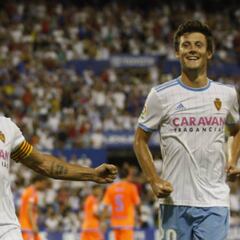 Zaragoza 2 - Rayo Majadahonda 1: goles, resultado y resumen