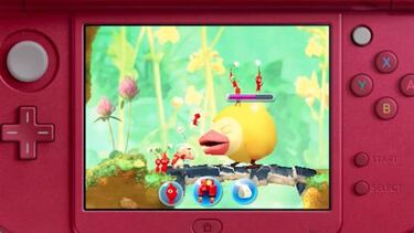 Pikmin se convierte en un juego de scroll lateral para 3DS