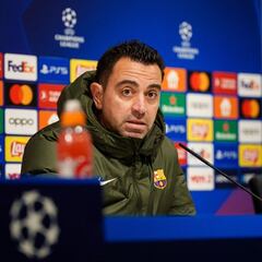 Xavi e Iñaki Peña toman la palabra en la previa ante el Amberes