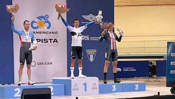 Juan Esteban Arango le dio la primera medalla dorada a Colombia en el Campeonato Panamericano de Pista.