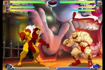 Captura de pantalla - Marvel vs. Capcom 2 (IPH)