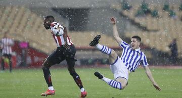 Iñaki Williams e Igor Zubeldia.