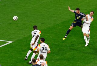 Rüdiger, entre los máximos goleadores de Escocia en las Eurocopas