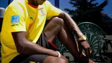 <b>MENTALIZADO. </b>Emaná ahora sólo piensa en el Mundial.