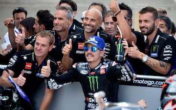 Maverick Viñales saldrá en tercer lugar en el Gran Premio de Aragón. 
