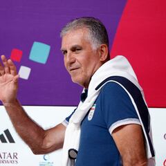 Queiroz sale ovacionado por la prensa antes del Irán-EE UU