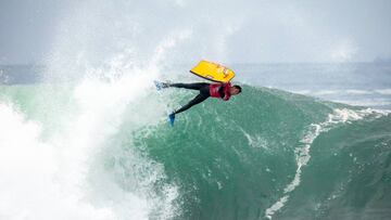 Alan Muñoz está en cuartos de final del “Arica Bodyboard Culture 2019", luego de mostrar un gran nivel. Este miércoles buscará las rondas finales.