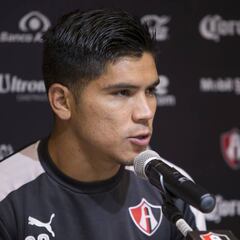 Martín Barragán: "El puesto en Atlas se gana con goles"