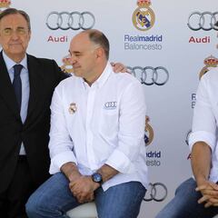 Florentino le propuso a Silver que el Madrid jugase en la Conferencia Este de la NBA