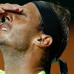 Nadal cae ante Schwartzman en Roma lastrado por su servicio