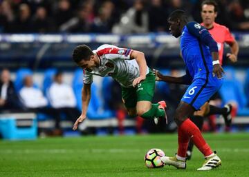 Pogba failed to impress during France's 4-1 win over Bulgaria