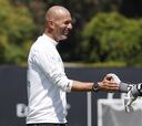 Zidane mima a Keylor Navas