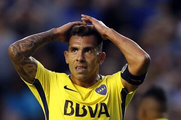 Buenos Aires, 25 Febrero 2018 Argentina
SUPERLIGA
Boca Juniors vs San Martin de San Juan, por la fecha 17 ta del torneo, en La Bombonera.
Carlos Tevez de Boca Juniors
Foto Ortiz Gustavo