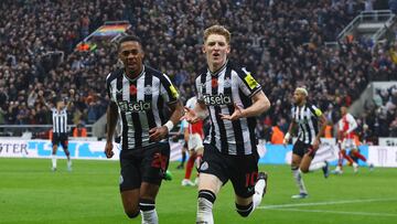 Anthony Gordon scores the only goal as The Magpies end The Gunners’ unbeaten start to the Premier League season.