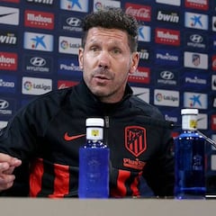 Simeone da pistas: "Hay que dar paso a Llorente y Herrera"