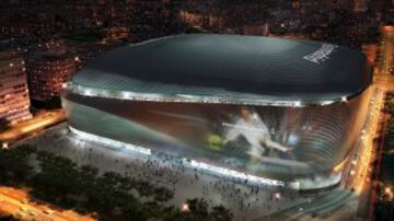 Se presentó en el palco de honor del estadio madridista los ganadores del proyecto para el nuevo Santiago Bernabéu.