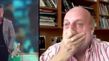 Quebrado total: así reaccionó Pagani a la muerte de Maradona