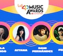 LOS40 Music Awards Santander 2025: todos los nominados y candidatos en cada categoría a los premios de la música