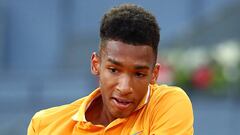 Felix Auger-Aliassime desaf&iacute;a a Rafa Nadal en el Mutua Madrid Open.