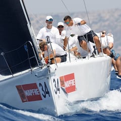 El ‘Aifos’ del Rey Felipe, primer líder en Palma de Mallorca