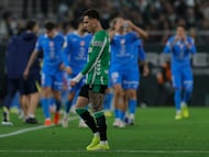 Antony, durante el partido ante el Atlético.