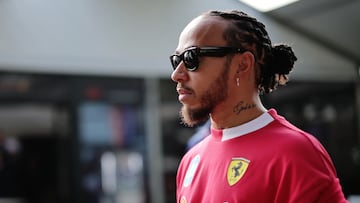 Mensajes de tensión marcan el debut Hamilton en Ferrari