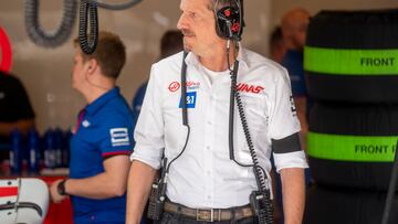 Gunther Steiner, jefe de Haas, en Austin.