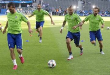 05/06/15  PREVIA FINAL CHAMPIONS LEAGUE
ULTIMO ENTRENAMIENTO DE LA JUVENTUS EN EL ESTADIO OLIMPICO DE BERLIN 
ARTURO VIDAL