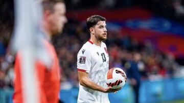El Leganés pregunta por la cesión de Mihaj, central albanés del PAOK