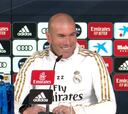Zidane: "Sí, en España solamente entrenaría al Real Madrid"
