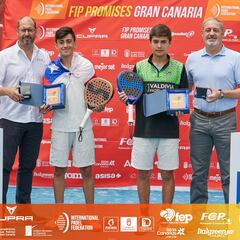 ¡Finalistas en Europa! La joven pareja que hizo historia para el pádel chileno
