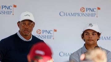 Tiger Woods reaparece a lo grande en el PNC Championship