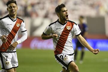 1-1. José Pozo celebró el gol del empate.