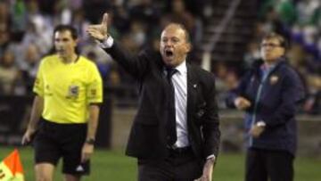 El entrenador del Real Betis, Pepe Mel.